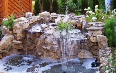 Decorative waterfall: examples and DIY