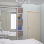 Small wardrobe for the bedroom