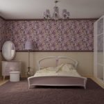 Lette møbler på soverommet i Khrusjtsjov