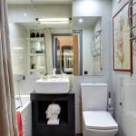 Salle de bain style loft