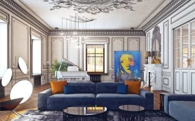 Eclecticism in the interior +75 style photos