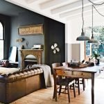 Design obývacího pokoje v kuchyni