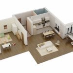 Plano de apartamento pequeño