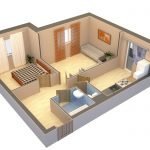 Yksinkertainen asunnon suunnittelu