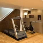 Where to place exercise machines in a private house