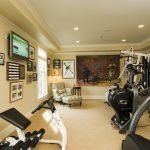 Oversized exercise machines in the house