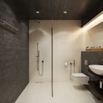 Gray bathroom