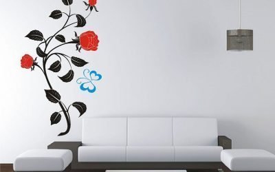 Decorative wallpaper stickers