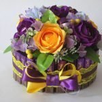 Κέικ με λουλούδια