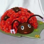 Ladybug σε γλυκιά σχεδίαση