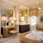 Bathroom in the mansion
