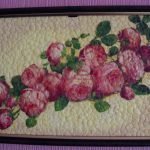 Painting with roses