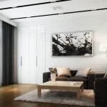 Svetlý dizajn obývacej izby