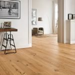 Glossy wood floor