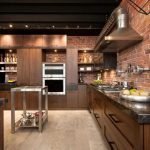 Kitchen furniture with integrated lighting