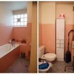 Dự án thiết kế tùy chọn cho phòng tắm với tông màu cam