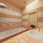 Mozaikų naudojimas vonios kambario dizaine