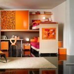 Room in orange