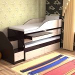 Convertible bunk bed