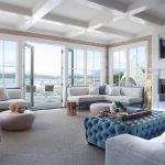 Reka bentuk pangsapuri moden dengan tingkap panorama