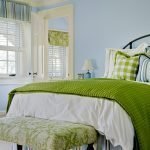 Dormitorio verde adolescente