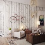 Bicicletă pe perete