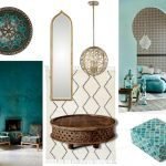 Dekorative Elemente für ein marokkanisches Interieur