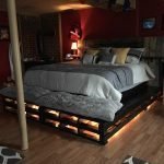 Backlit bed