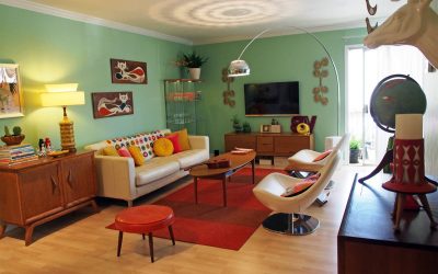 60s style in the interior: how to create