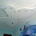 Butterfly on the ceiling