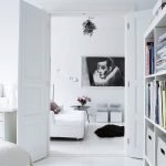 Appartement d'une chambre en blanc