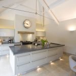 White color in the design of the kitchen