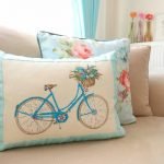 Bicycle on the pillow