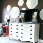 White chest of drawers in the interior