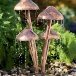Fontaines en forme de champignons
