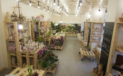Ontwerp bloemenwinkel