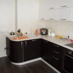 Кухненски мебели с електрическа печка