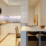 Keuken in minimalistische stijl