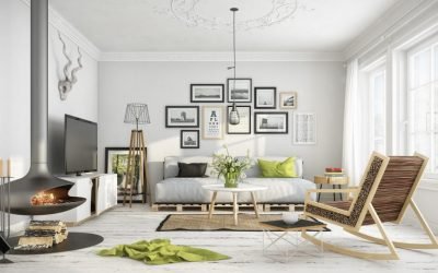 Stile svedese negli interni: decorazione