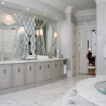 Pavimento del bagno in marmo