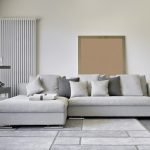 Sofa sudut putih