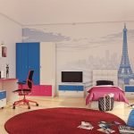 Camera per bambini in stile provenzale