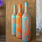 Coloring and painting bottles