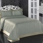 Silk bedspread