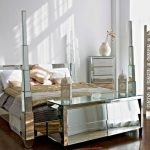 Glass bed