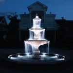 Illuminated fountain