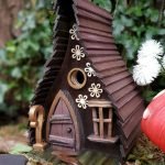 Fairytale homemade birdhouse