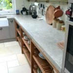 Open planken in de keuken