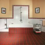 Škotijos stiliaus vonios kambarys