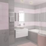 Receveur de douche avec plateau rose